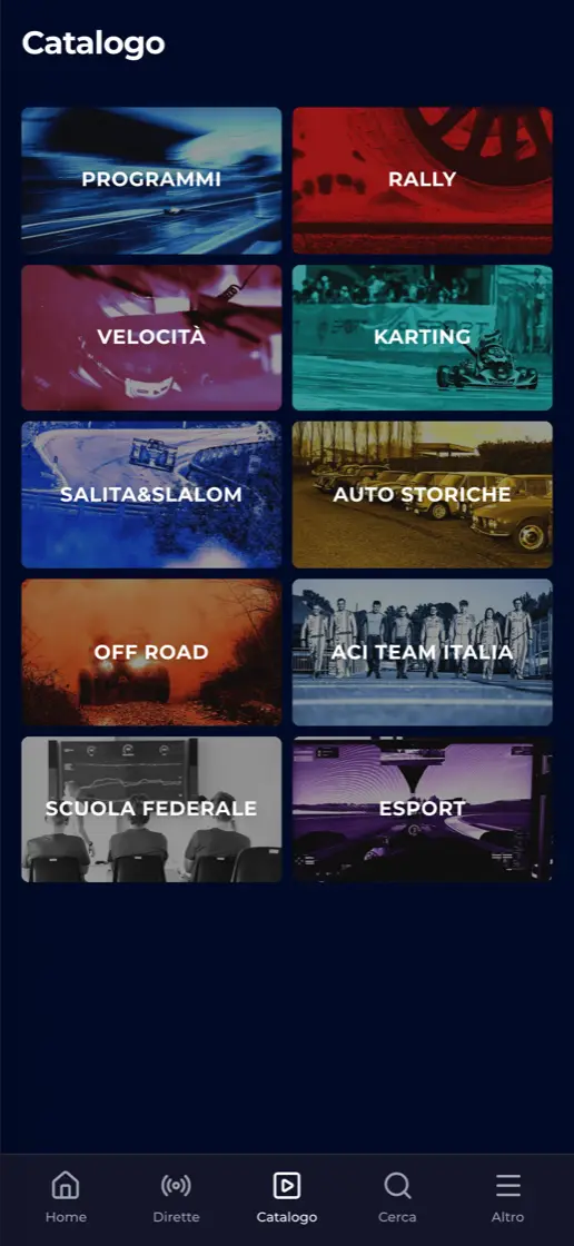 Il catalogo