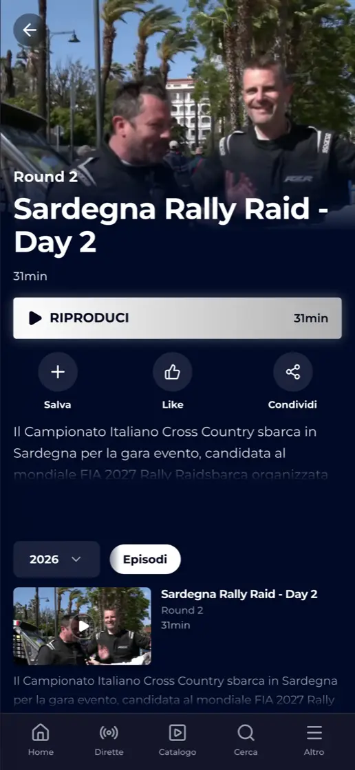 La scheda di un contenuto