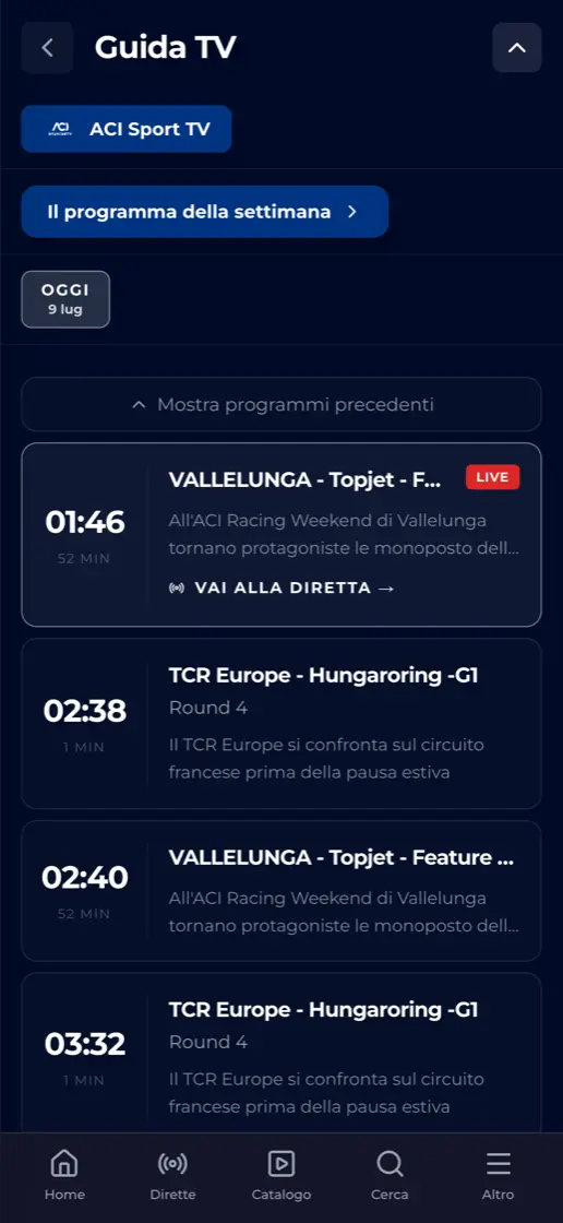 La guida TV
